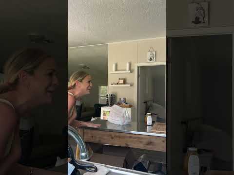 Mom-to-be surprises her sister with a secret in her takeout bag | Humankind #shorts #goodnews