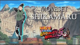 Shikamaru Moveset - Naruto Ultimate Ninja 5 Accel 2