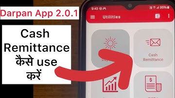 Cash remittance कैसे करे | how to receive cash in darpan device  2.0 post office