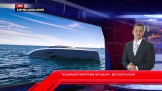 The $2M Bugatti Niniette Only Hits 43 MPH – Because it’s a Yacht