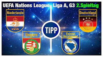 TIPP: Niederlande–Deutschland | UEFA Nations League 2024 | Ungarn–Bosnien thumbnail