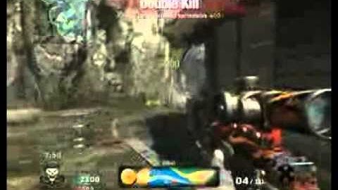 COD BLACK OPS quick scope and tomahawk kill