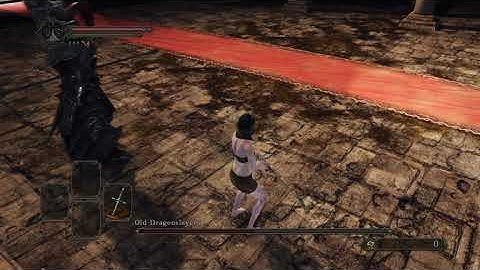 Old Dragonslayer: SL1 CoC +0 no sprint/roll/block/buff