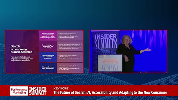 Keynote – The Future of Search: AI, Accessibility and Adapting to the New Consumer
