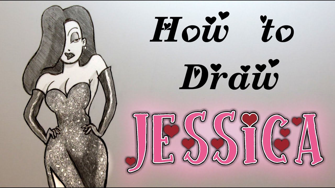Ep. 138 How to draw Jessica Rabbit ( HAPPY VALENTINES DAY ...