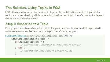 How to Send FCM Notifications to All Users with POSTMAN