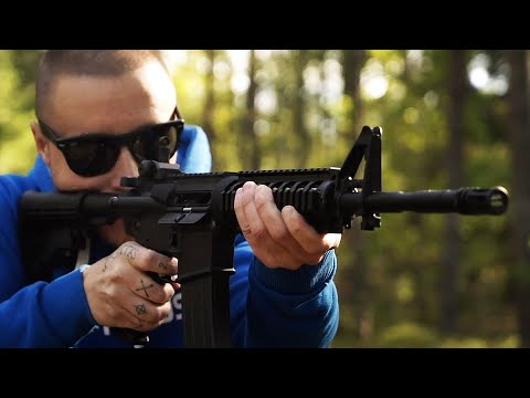 Сравнение огнестрельной AR-15 с GBB M4A1 MWS от Tokyo Marui