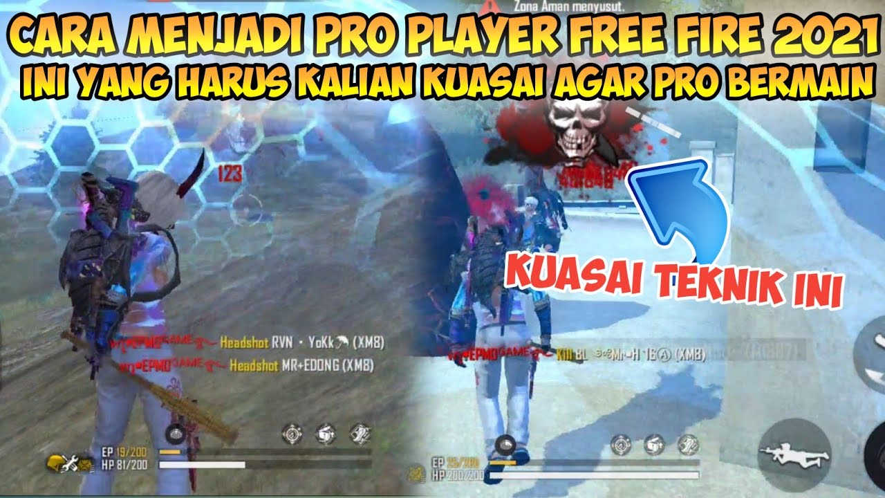 CARA MENJADI PRO PLAYER FREE FIRE 2021 Ini Yang Harus Kalian Kuasai ...