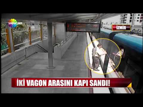 Metroda akıl almaz kaza!