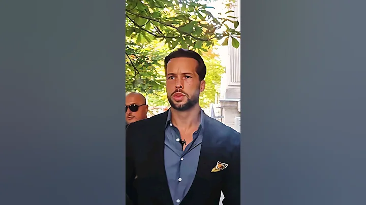 TRISTAN TATE SHUTS DOWN A RUDE REPORTER