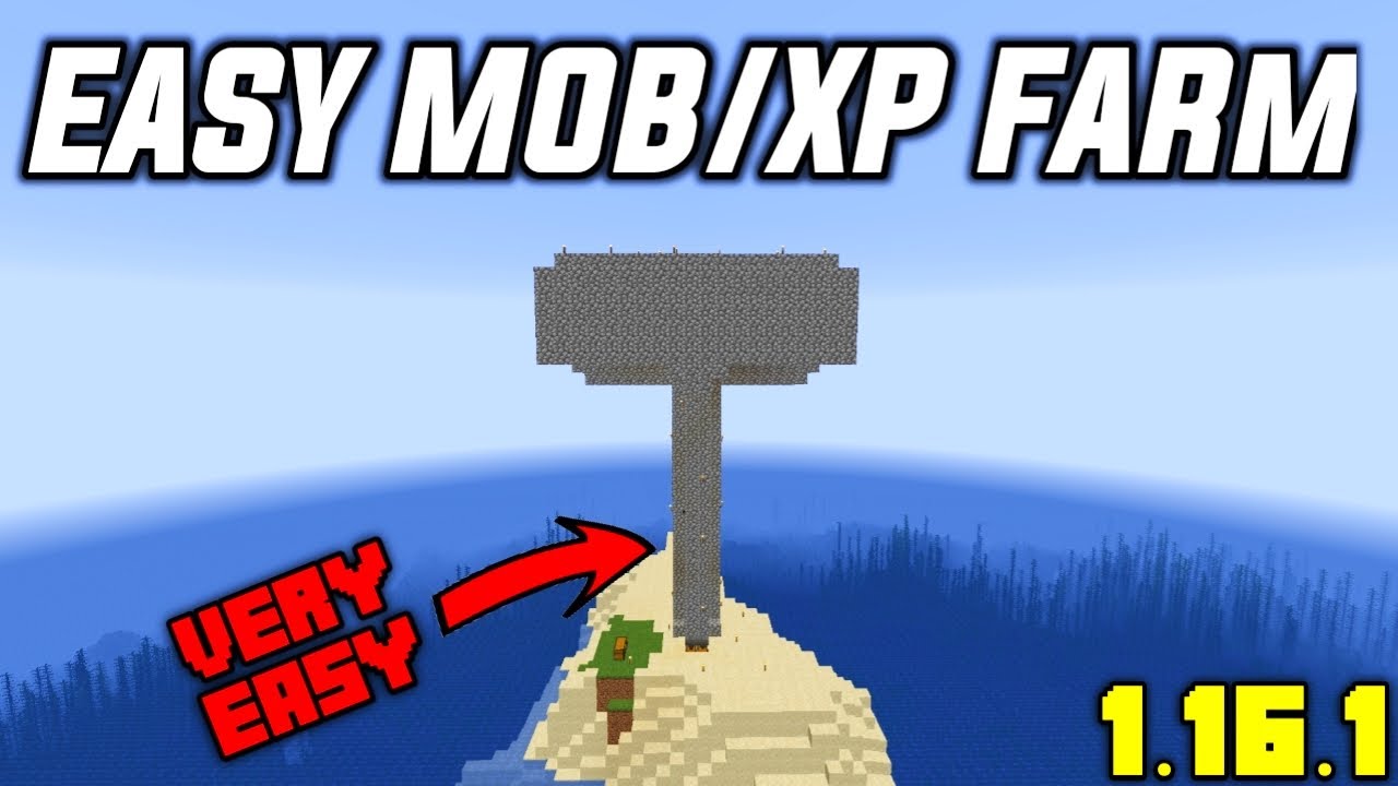 EASY MOB/XP FARM For NEW Minecraft 10.106+ (Tutorial) EASY MOB/XP FARM For NEW Minecraft 10.106+ (Tutorial)