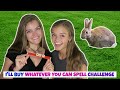 I'll Buy Whatever You Can Spell Challenge ~ Jacy and Kacy