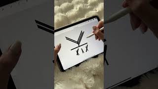 Create Stunning Name Logos with Procreate Kay Tutorial #Procreate #NameLogo #Kay #ApplePencil