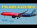 I’m enjoying this plane | FSLabs A321 NEO | KLGA - KATL | MSFS 2024