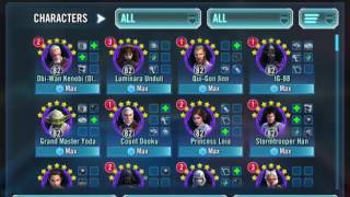 SWGOH 7-Star Darth Vader FINALLY!!! :D