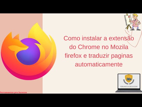 Vídeo: Como Instalar A Extensão Do Firefox