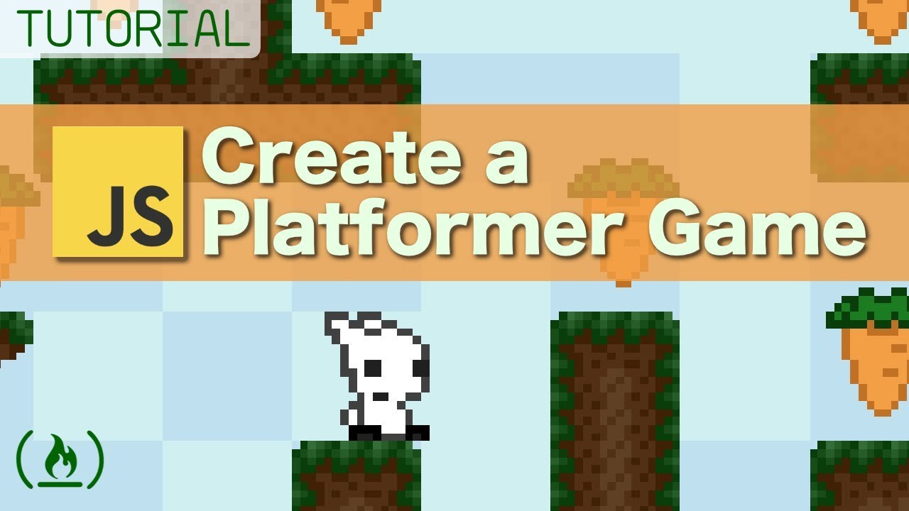 เรียน javascript  New 2022  Create a Platformer Game with JavaScript - Full Tutorial