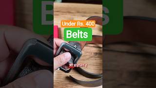 I Bought Belts Under ₹400 from Flipkart  | Worth It or Waste of Money?