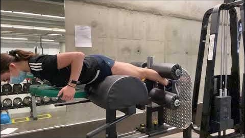 Weighted Eccentric Nordic Curl in GHR
