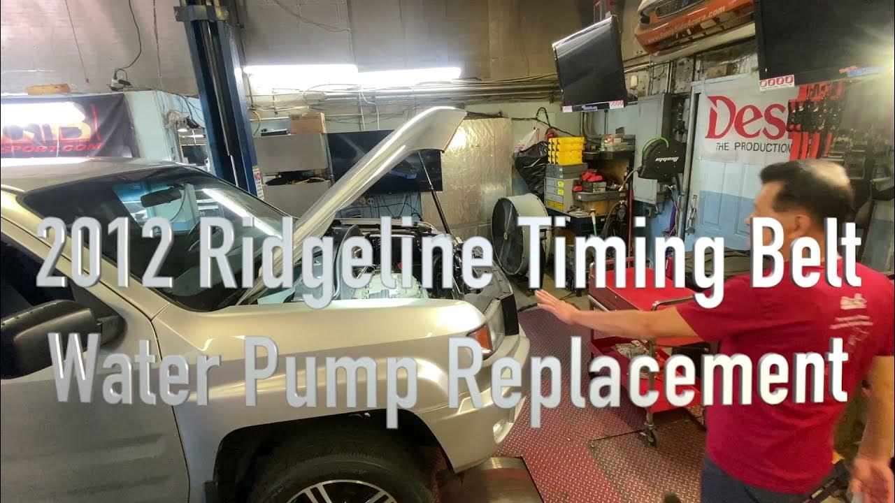 2012 Honda Ridgeline Timing belt Kit Replacement YouTube