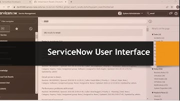 ServiceNow User Interface | explore ServiceNow UI | chapter 4 | Rome version