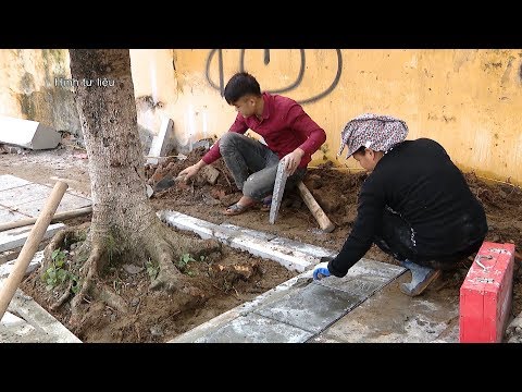 Video Hà Nội siết chặt tiêu chuẩn lát đá vỉa hè - youtube