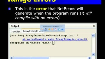 Arrays - Part 2 (Computer Science 30S - Unit 03)