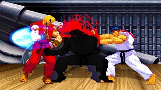 Mr. Ansatsuken Vs Shin Ryu & Shin Ken Ultimate High Level Insane Epic Fight