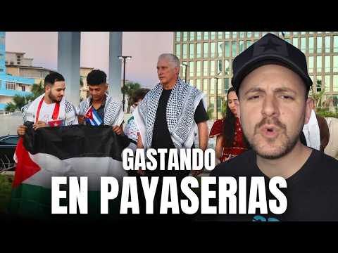 DIAZ CANEL HACIENDO EL RIDÍCULO
