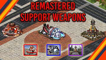 C&C Red Alert 2 Remastered Mod - Testing Supportive Super Weapons