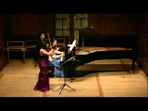 Enescu Sonata #3 (I) - Maia Cabeza, violin & Amy J. Yang, piano