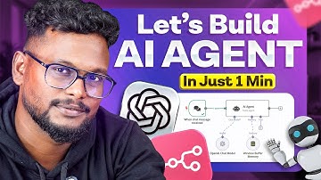 Build Your First AI Agent in 60 Seconds - n8n | AI AGENT SERIES- PART 1#n8n #aiagent #agenticai