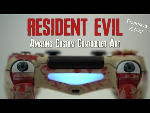 Video: Custom Resident Evil PS4 Kontroller On Sama Vastik, Kui See On Ka Hämmastav