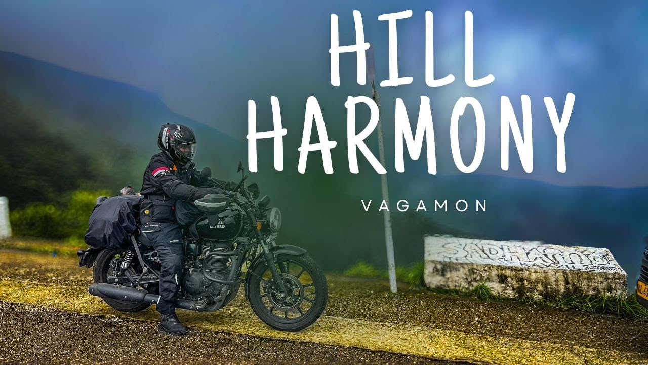 Where the Clouds Touch Earth - Illikal Kallu View Point | Vagamon Day 2 Ride @RajaOnTheWheels