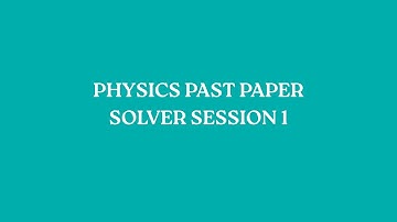 Physics Edexcel IGCSE Past Paper Solver June 2022
