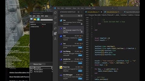 Wow hacking with WeakAura/Addon xor LUA : Extract info in game