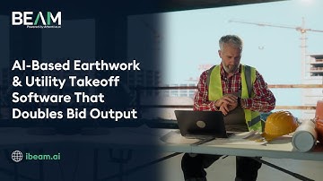 AI-Based Earthwork & Utility Takeoff Software That Doubles Bid Output