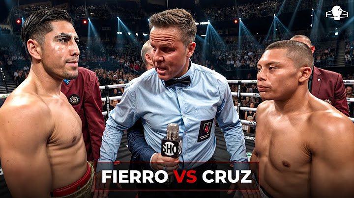 Thrilling Battle! Isaac Cruz (MEX) vs Angel Fierro (MEX) Boxing Fight Highlight