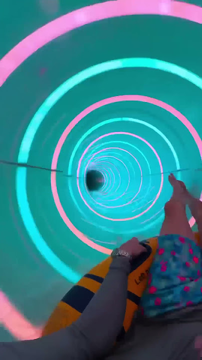 Polkadot funnel water slide! #shorts