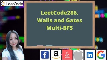 LeetCode286 Walls and Gates || WhiteBoard || FAANG Interview Questions