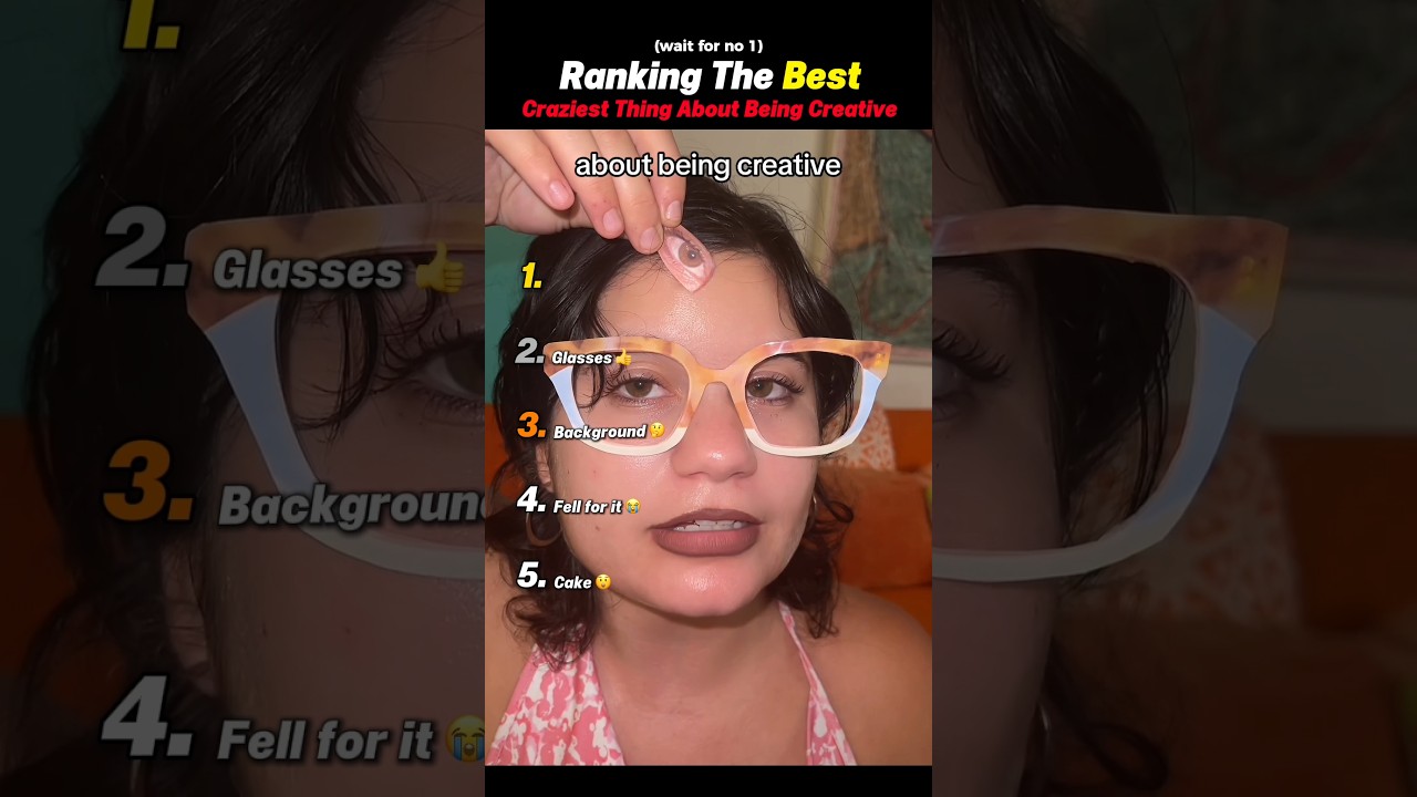 Ranking The BEST Craziest Thing About Being Creative 4 
