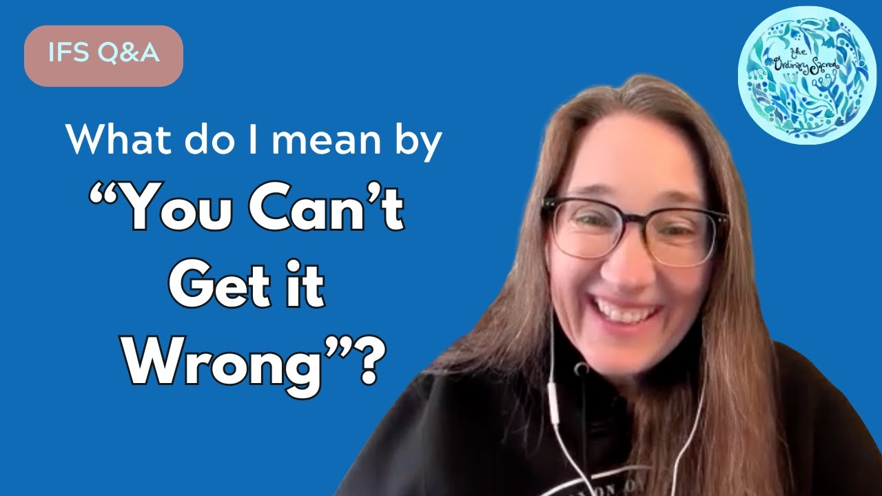 What Do I Mean By You Cannot Get It Wrong? - YouTube