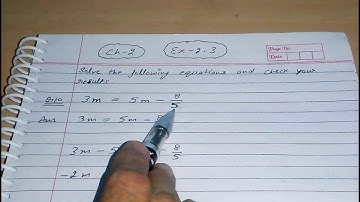 Q 10, Ex 2.3 -  linear equations in one variable - Chapter 2  - maths class 8th - NCERT