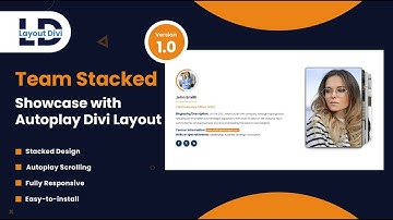 How to Use Stacked Team Showcase with Autoplay – Divi Layout  Step-by-Step Guide