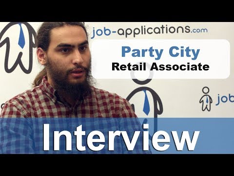 Party City Interview - Retail Associate