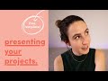 Presenting portfolio projects in a design interview