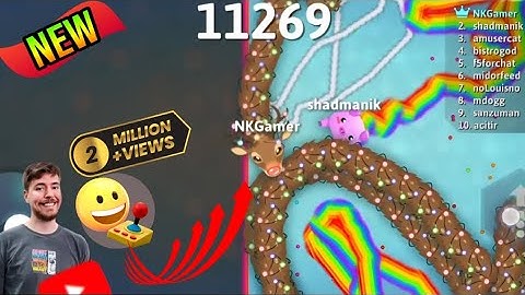 Snake.io Nora Star vs Hambow the Map! Top 01 snake Epic Snake.io full Gameplay