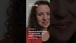 Signature Électronique Ou Manuscrite - Qui Gagne Vraiment ? La Minute Contrat