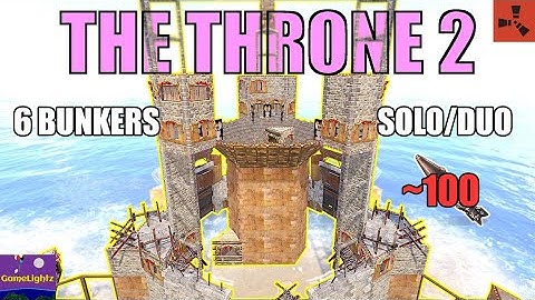 The Throne V2 - The PERFECT Solo/Duo Rust Base 2025
