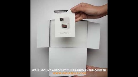 ValueCon Wall Mount Automatic Infra Red Thermometer (Office / Factory / Public Entry)